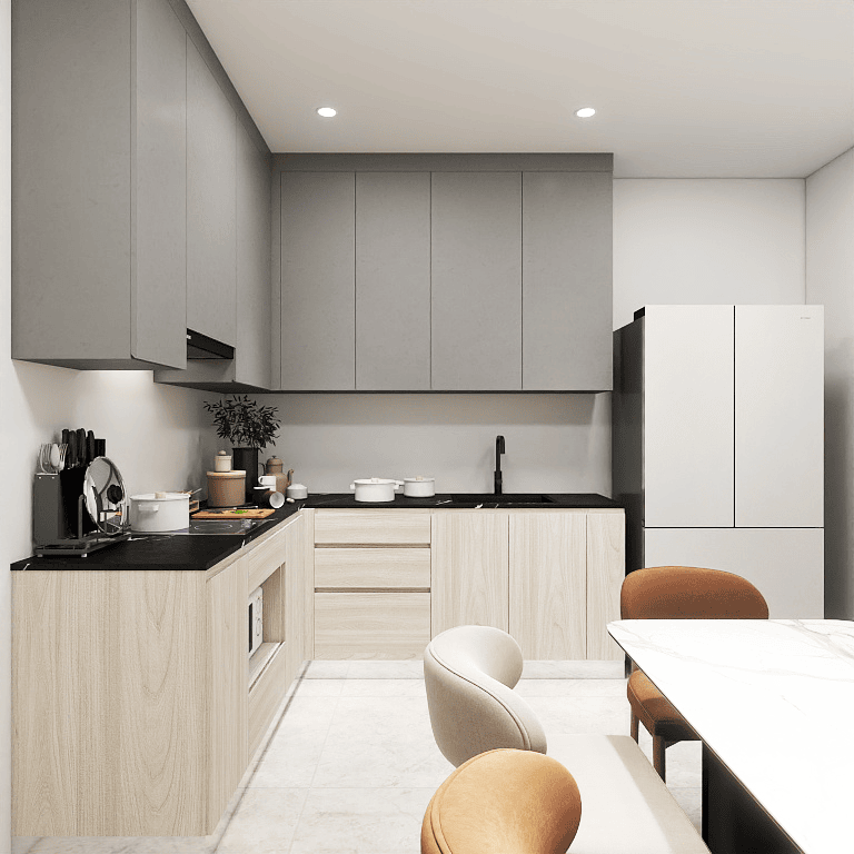 EZYBUILT รับออกแบบและติดตั้งเคาน์เตอร์ครัว Fit-in คุณภาพดี