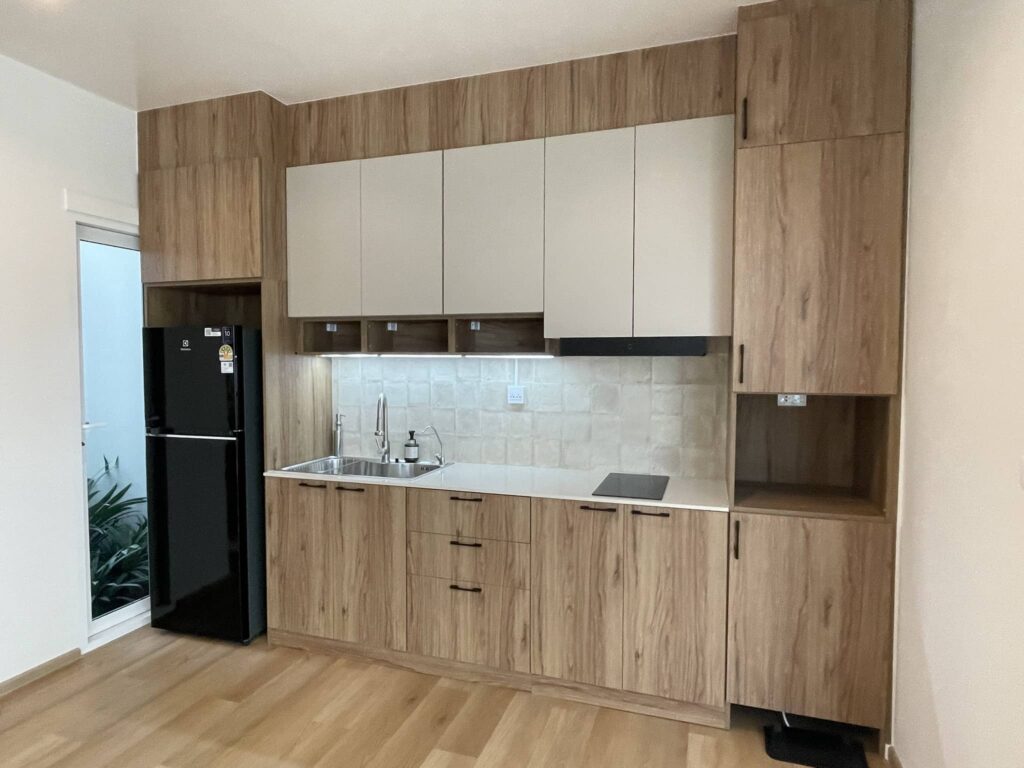 เคาน์เตอร์ครัว Fit-in ติดตั้งง่าย ใช้เวลาไม่นาน สามารถเคลื่อนย้ายได้ตามชอบ