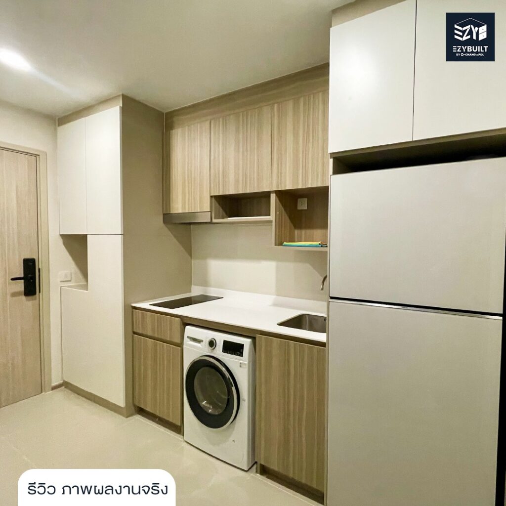 เคาน์เตอร์ครัว Fit-in คอนโด Life พระราม 4 – อโศก