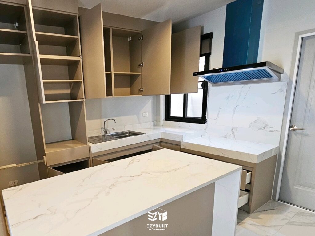 ท็อปเคาน์เตอร์ครัวเป็นพื้นที่ที่ใช้สำหรับประกอบอาหาร