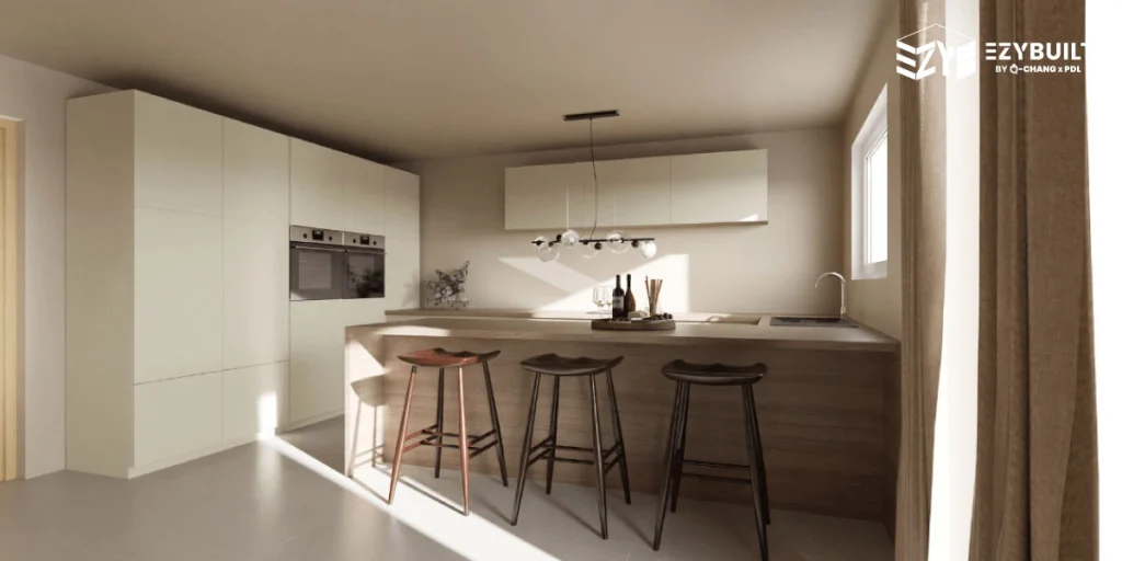 HomeByMe ออกแบบห้องครัว ได้ฟรี