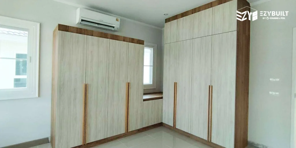 EZYBUILT บริษัทรับทำตู้เสื้อผ้า Fit-in ที่ทั้งสวยงามและใช้งานได้จริง