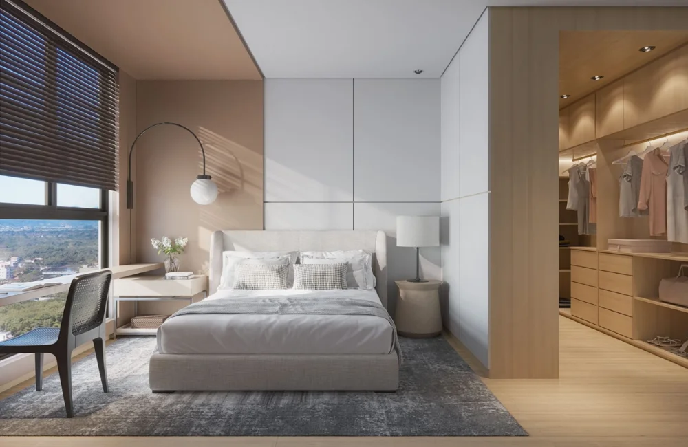 ไอเดียแต่งห้องนอนด้วยเฟอร์นิเจอร์ Fit-in