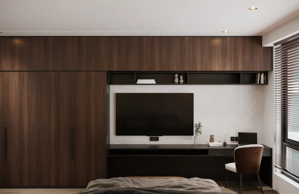 ดีไซน์ผนังซ่อนตู้ฟิตอิน