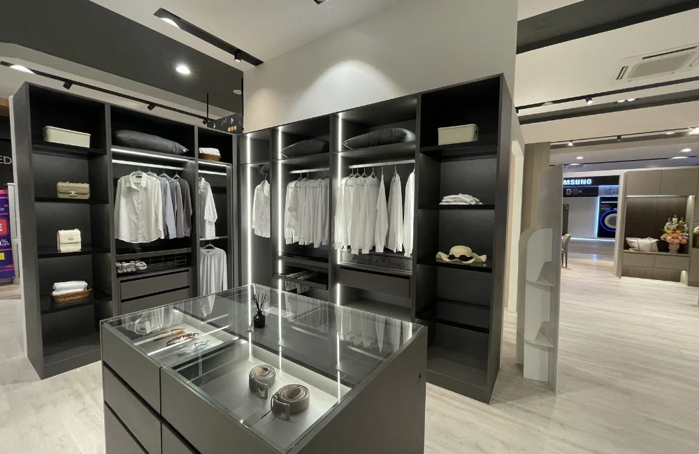 เลือกเฟอร์นิเจอร์ระบบ Fit-in เพื่อลดฝุ่นและงานติดตั้ง