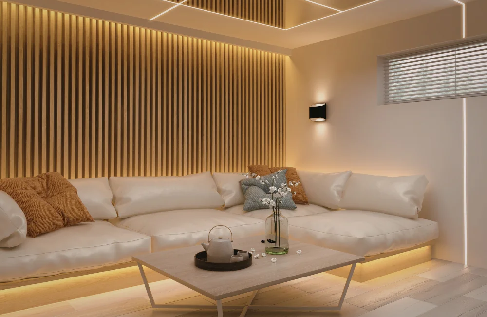 เพิ่มมิติให้ห้องด้วยการซ่อนไฟ LED