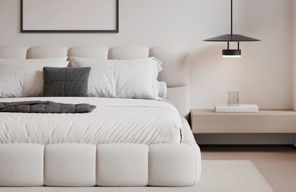 ไอเดียแต่งห้องนอนมินิมอลโทนสีขาว