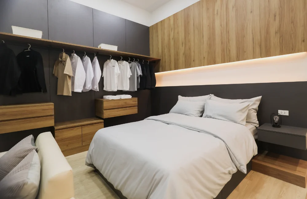 ตู้เสื้อผ้าควรอยู่ตรงไหนของห้อง