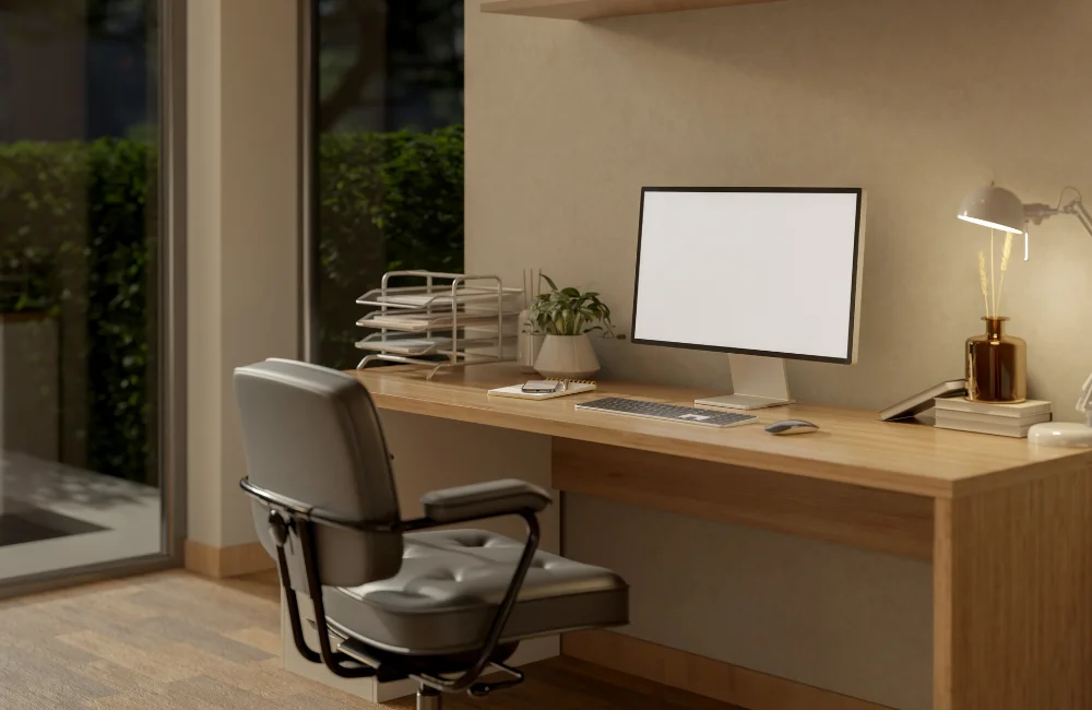 เทคนิคจัดสรรพื้นที่ Home Office