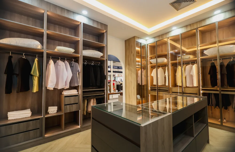 ทำตู้เสื้อผ้าหน้าบานกระจกใส