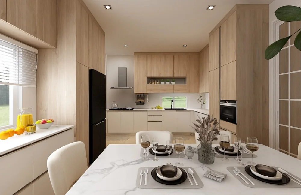 การจับคู่สีห้องครัว